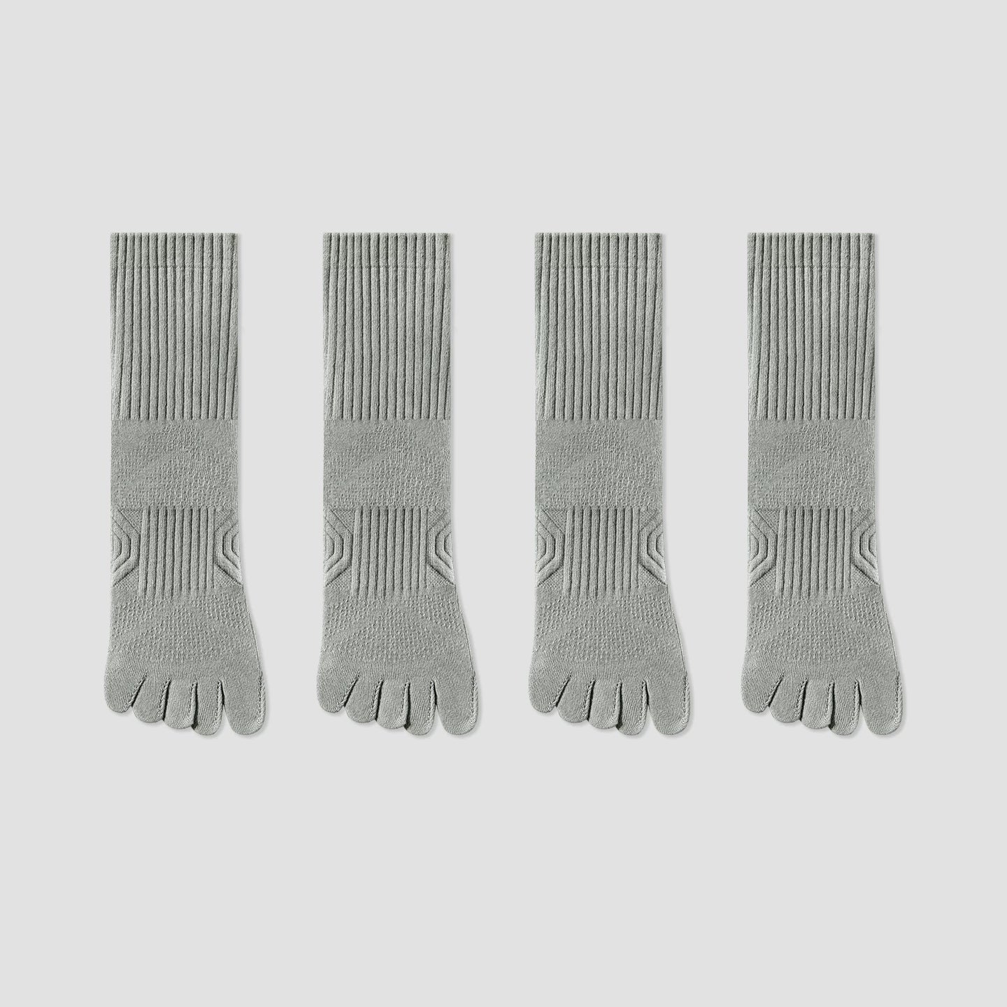 Men & Women Five Toe Socks – Soft Breathable Cotton Toe Socks for Better Fit