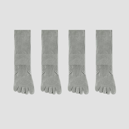 Men & Women Five Toe Socks – Soft Breathable Cotton Toe Socks for Better Fit
