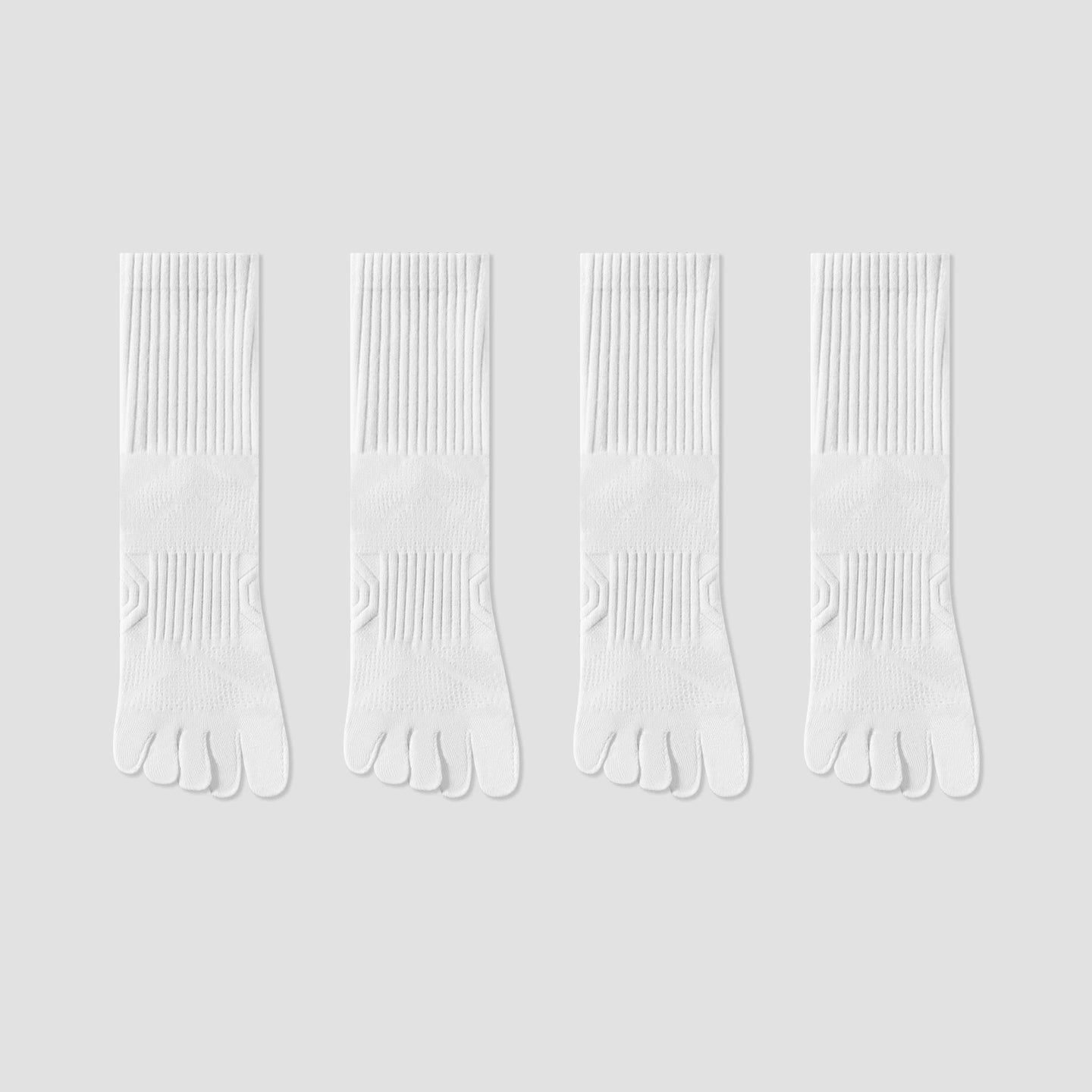 Men & Women Five Toe Socks – Soft Breathable Cotton Toe Socks for Better Fit