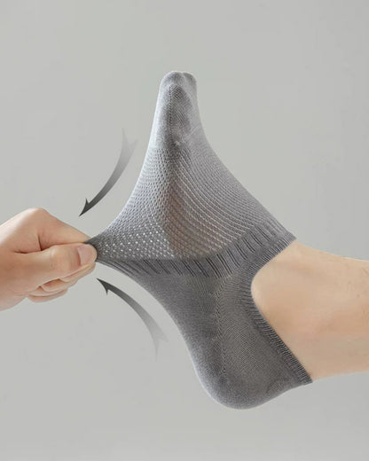 Men & Women Cotton No Show Socks – Soft Breathable Invisible Socks for Sneakers