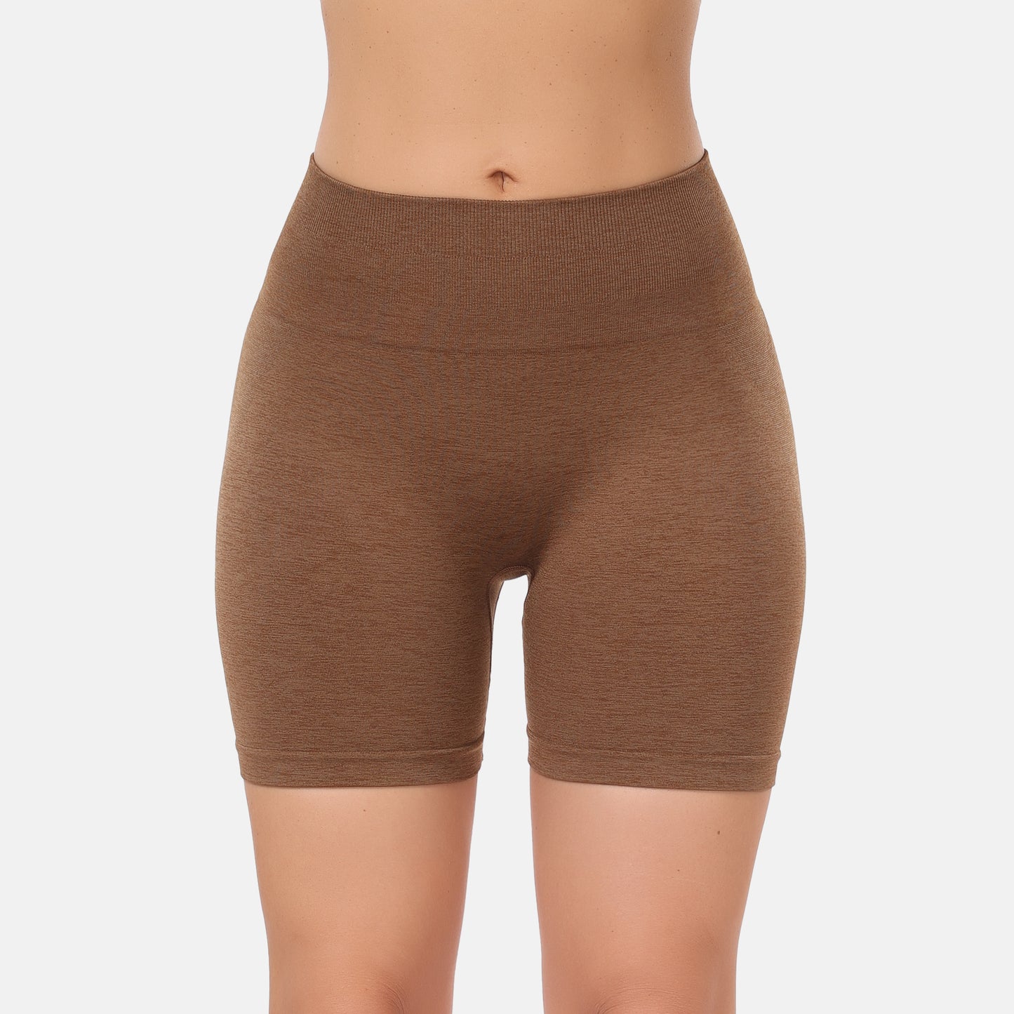 Women's Workout Gym Shorts, High Waisted Butt Lifting Scrunch Butt Seamless Booty Shorts