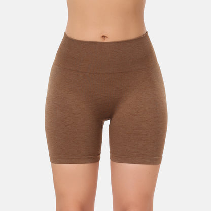 Women's Workout Gym Shorts, High Waisted Butt Lifting Scrunch Butt Seamless Booty Shorts