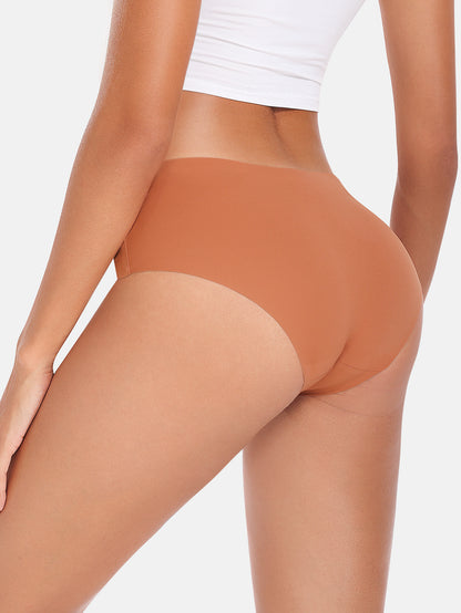 Womens Underwear Bikini Silky Seamless Underwear 6-PACK 833