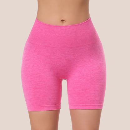 Women's Workout Gym Shorts, High Waisted Butt Lifting Scrunch Butt Seamless Booty Shorts