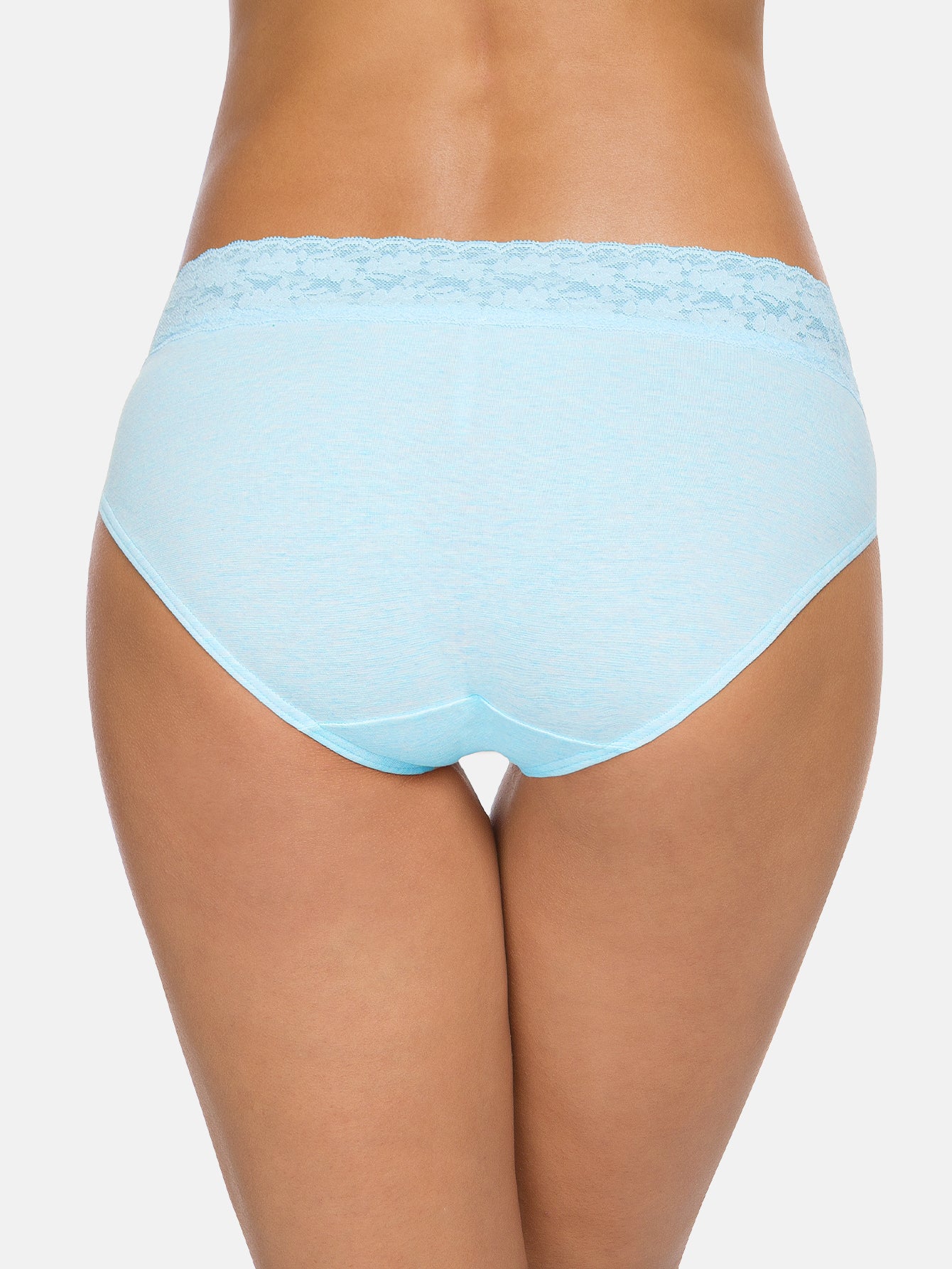 Women's Lace Cotton Bikini Multipack underwear 5-pack 6002