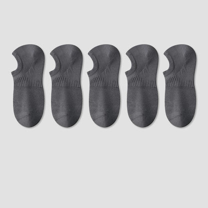 Men & Women Cotton No Show Socks – Soft Breathable Invisible Socks for Sneakers