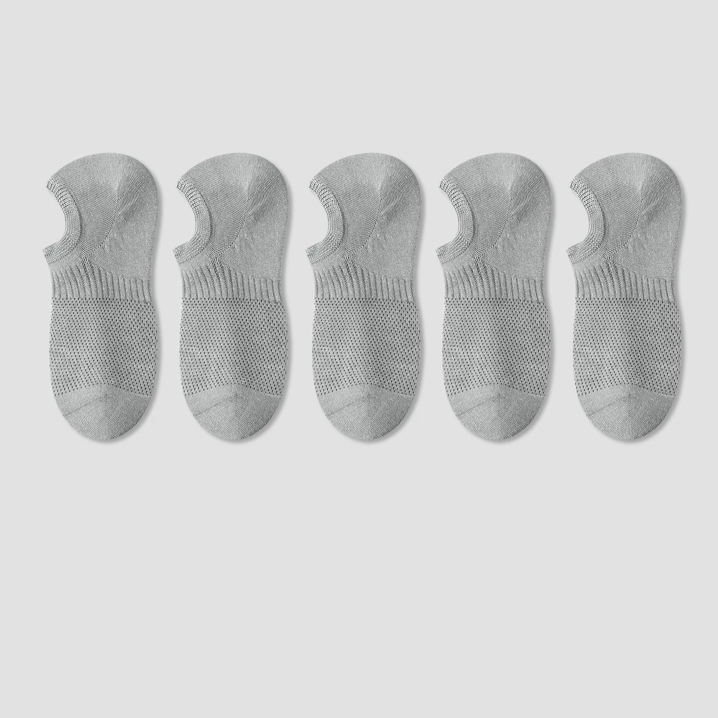 Men & Women Cotton No Show Socks – Soft Breathable Invisible Socks for Sneakers