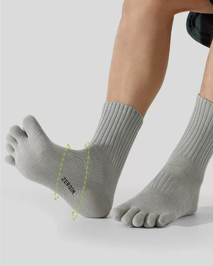 Men & Women Five Toe Socks – Soft Breathable Cotton Toe Socks for Better Fit