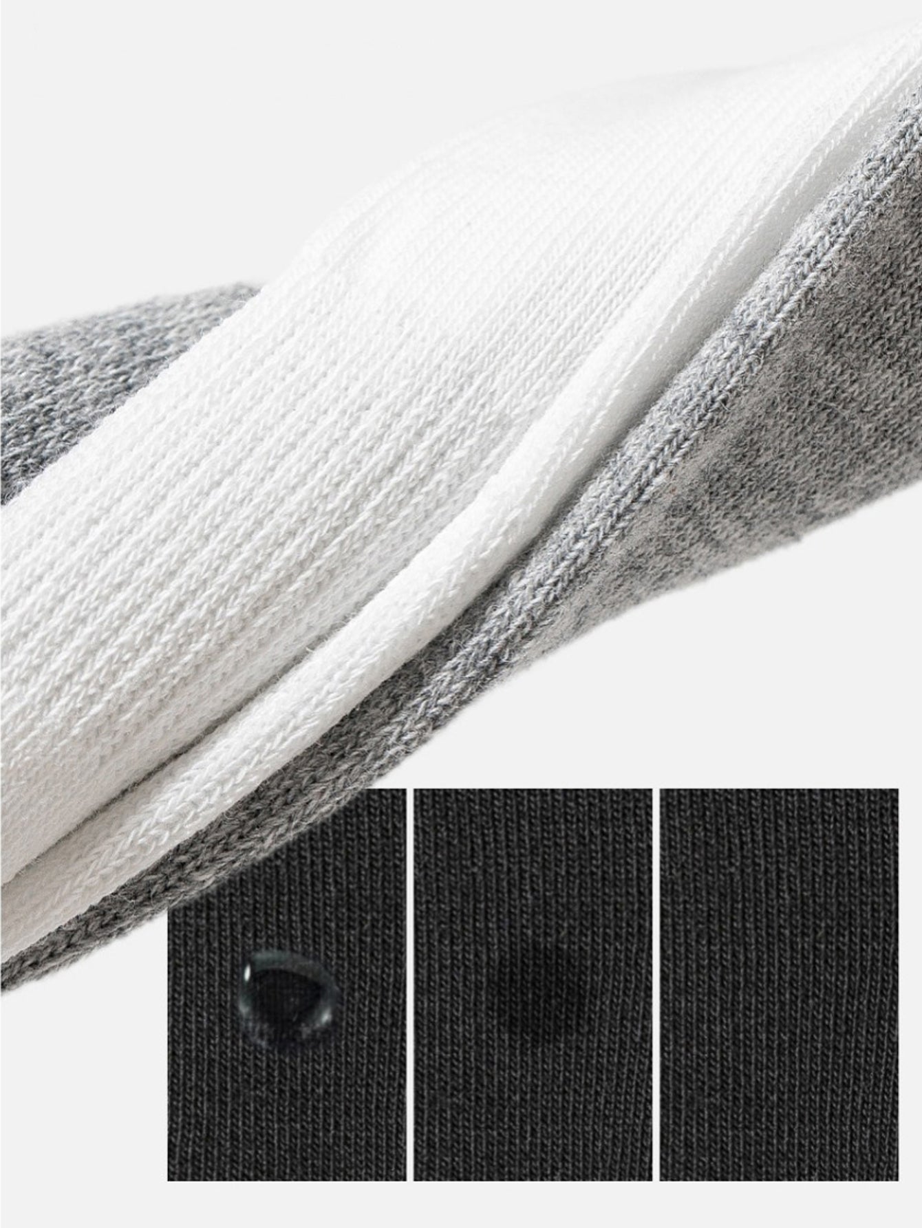 Women's 100% Cotton Socks - Autumn/Winter Sweat-Wicking & Odor-Resistant Seamless Knee-High Socks