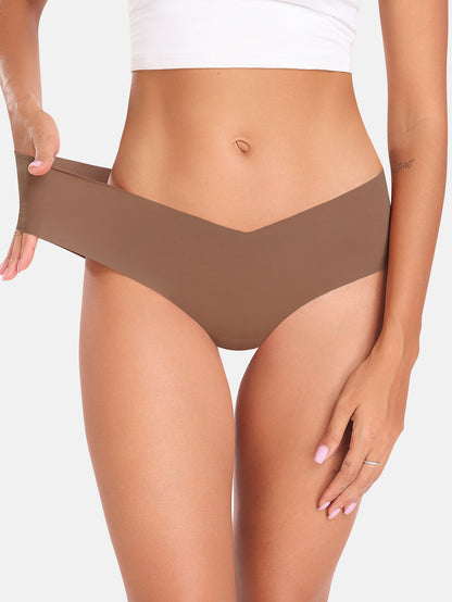 Womens Underwear Bikini Silky Seamless Underwear 6-PACK 833