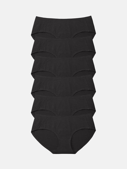 Women's Breathable Panties Seamless Comfort Underwear 6-PACK 3128