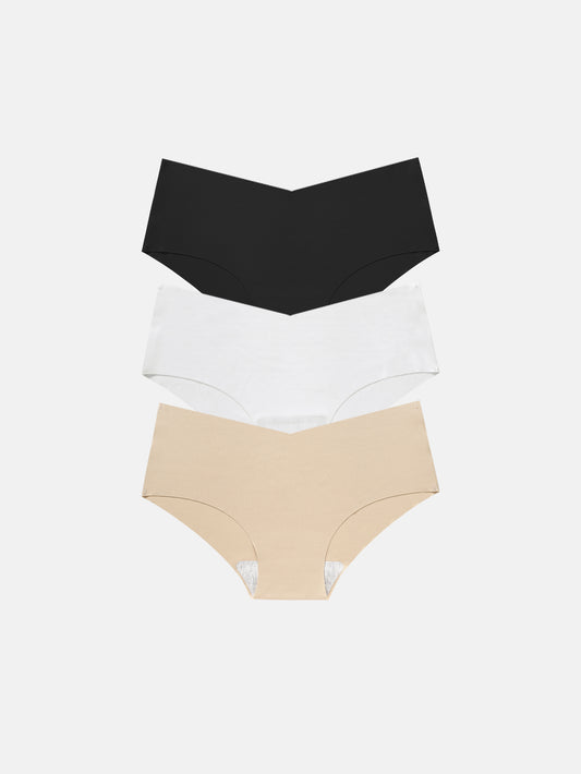 Womens Underwear Bikini Silky Seamless Underwear 3-PACK 833