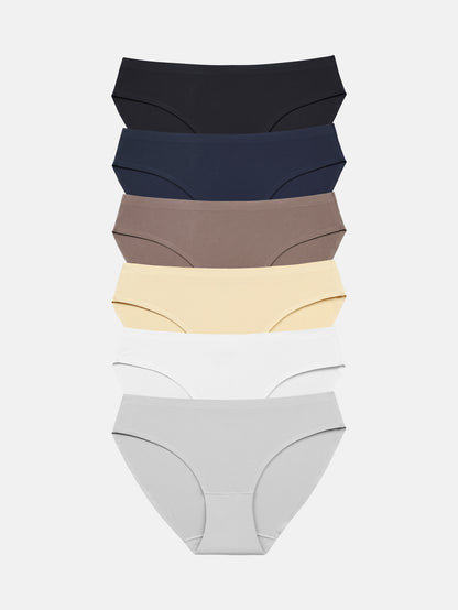 Women's Underwear Seamless Bikini  6-Pack 826 T