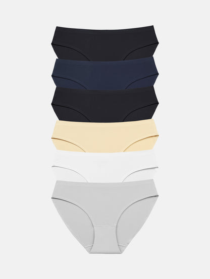 Women's Underwear Seamless Bikini  6-Pack 826 T