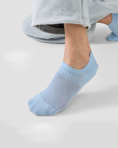 Men & Women Cotton No Show Socks – Soft Breathable Invisible Socks for Sneakers