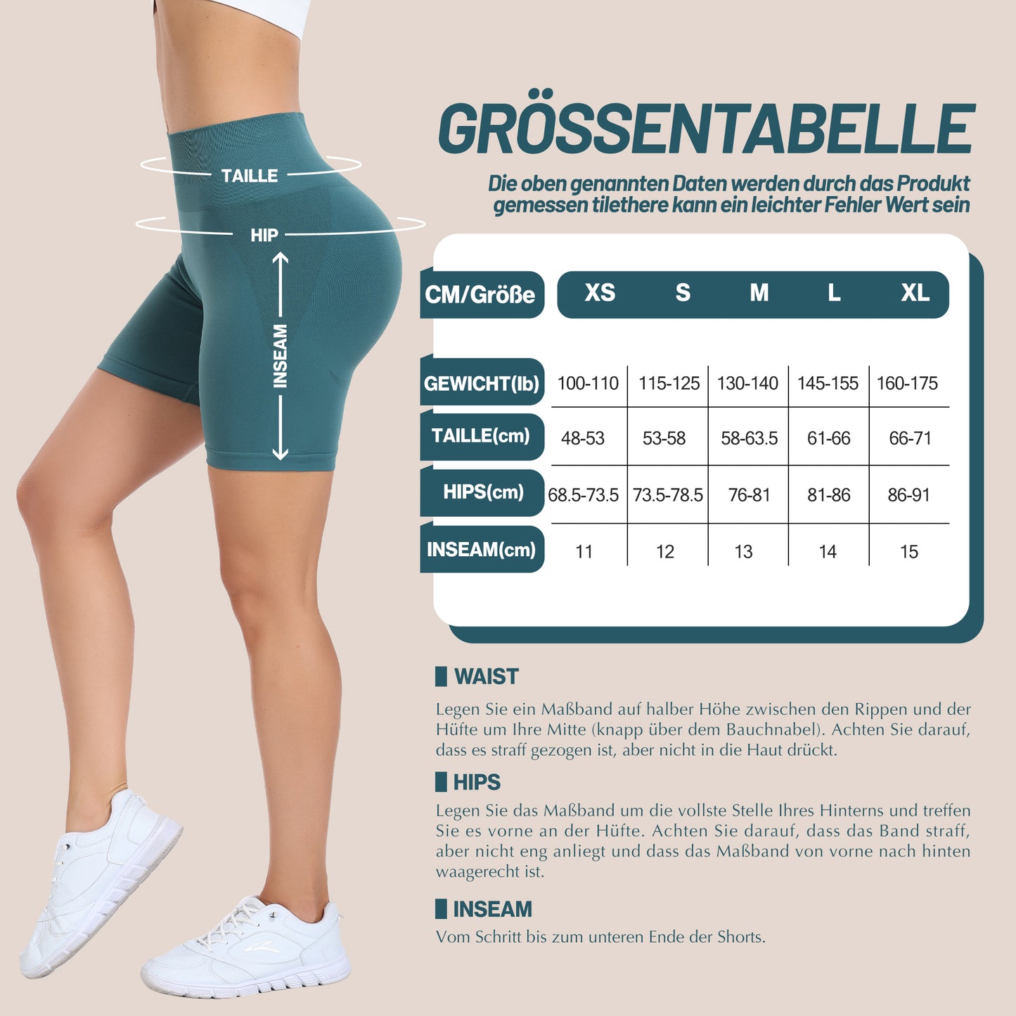 Women's Workout Gym Shorts, High Waisted Butt Lifting Scrunch Butt Seamless Booty Shorts