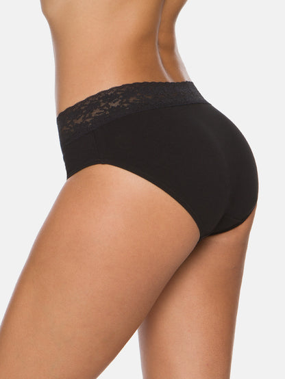 Women's Lace Cotton Bikini Multipack underwear 5-pack 6002