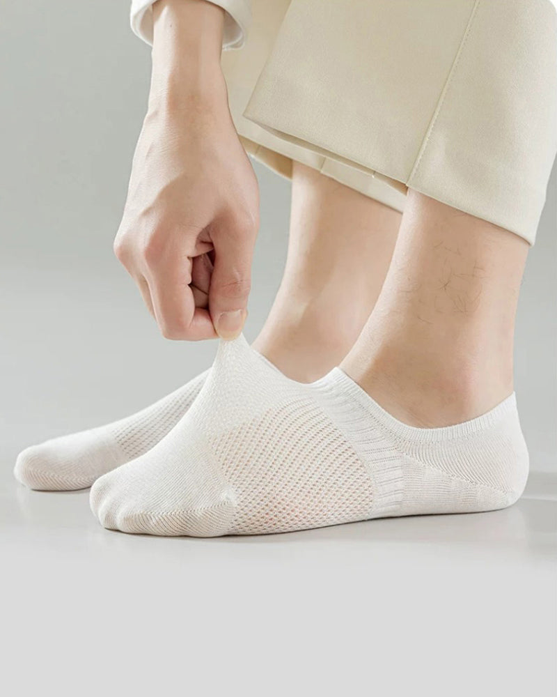 Men & Women Cotton No Show Socks – Soft Breathable Invisible Socks for Sneakers