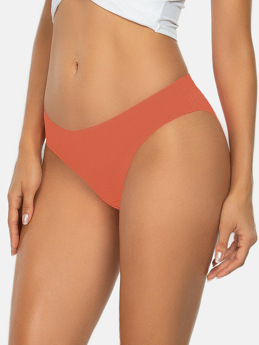 Women's Seamless Underwear No Show Panties Bikini Multipack 5-pack 826