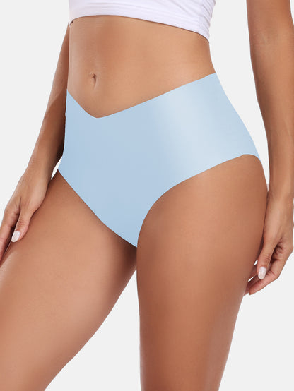 Women's Seamless Cheeky Panties No-Show Bikini Underwear for Women 6-PACK 855