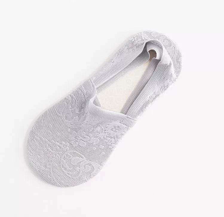 Low-Cut Boat Socks for Women - Summer Lace Thin Socks, Athletic Boat Socks