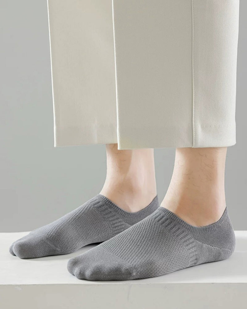 Men & Women Cotton No Show Socks – Soft Breathable Invisible Socks for Sneakers