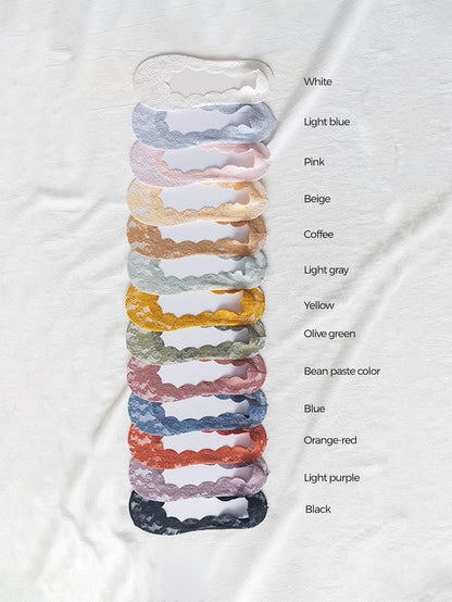 Low-Cut Lace Silicone Anti-Slip Lace Invisible Boat Socks