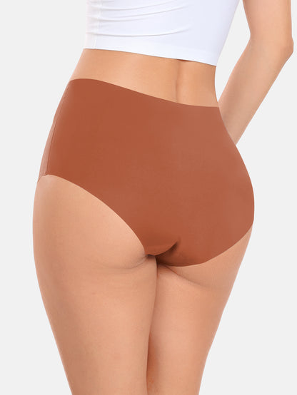 Women's Seamless Cheeky Panties No-Show Bikini Underwear for Women 6-PACK 855