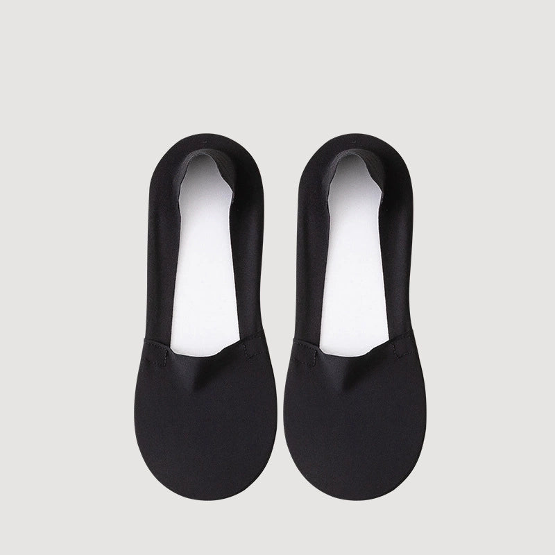 Women's Socks Breathable Summer Thin No Show Ice Silk Sock Silicone Non-Slip Bottom Absorb Sweat Boat Sock.