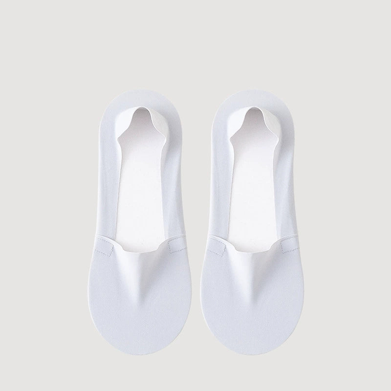 Women's Socks Breathable Summer Thin No Show Ice Silk Sock Silicone Non-Slip Bottom Absorb Sweat Boat Sock.