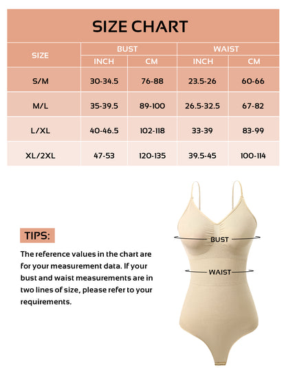 Shapewear for Women Tummy Control Seamless Shapewear Bodysuits Thong