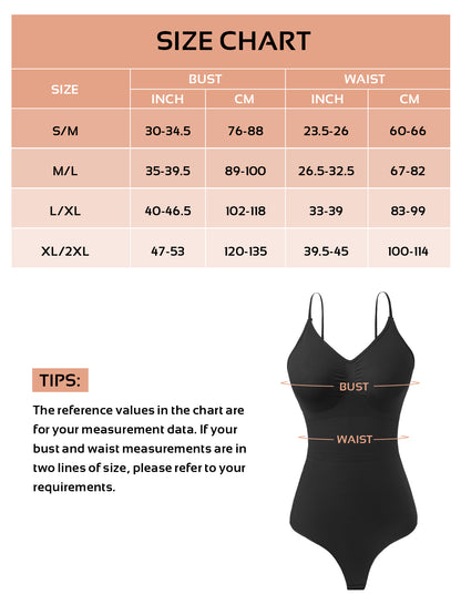 Shapewear for Women Tummy Control Seamless Shapewear Bodysuits Thong