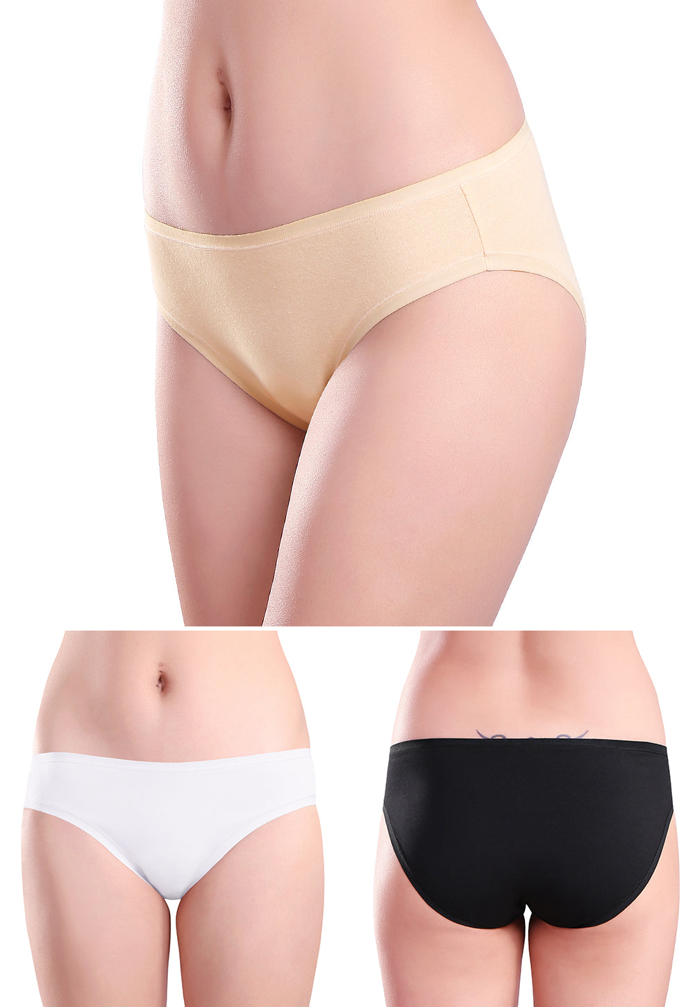 Wealurre Women’s Cotton Bikini Underwear 6 pack - wealurre